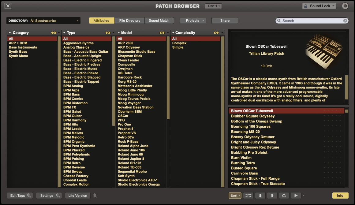 Patch Browser