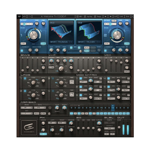 Codex Wavetable Synth