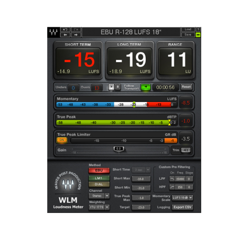 WLM Plus Loudness Meter