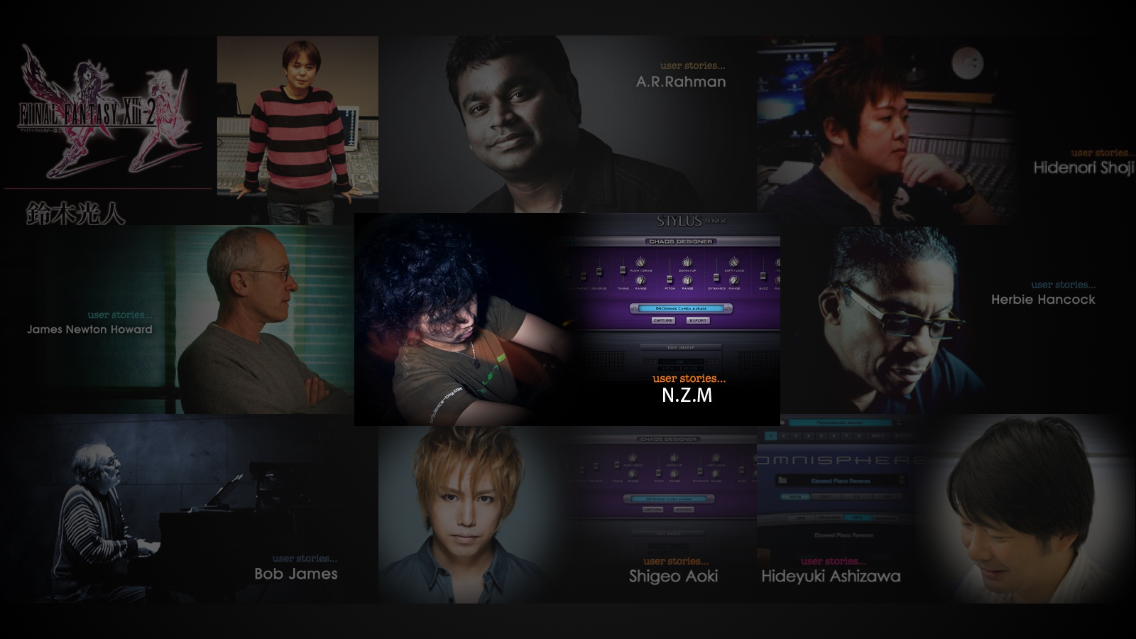Spectrasonics ユーザーストーリー：N.Z.M.インタビュー