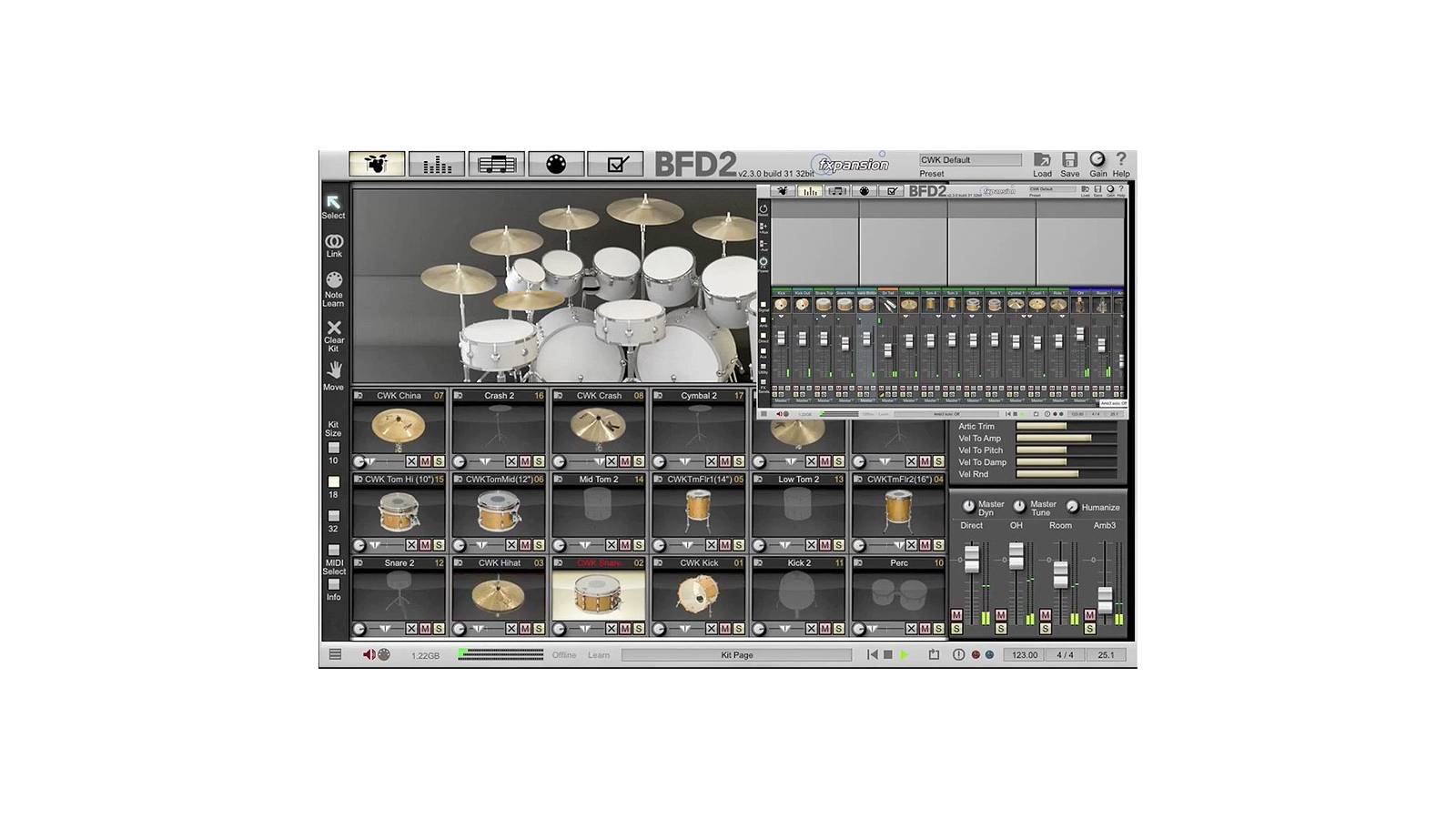 Rock Legend Drumkit
