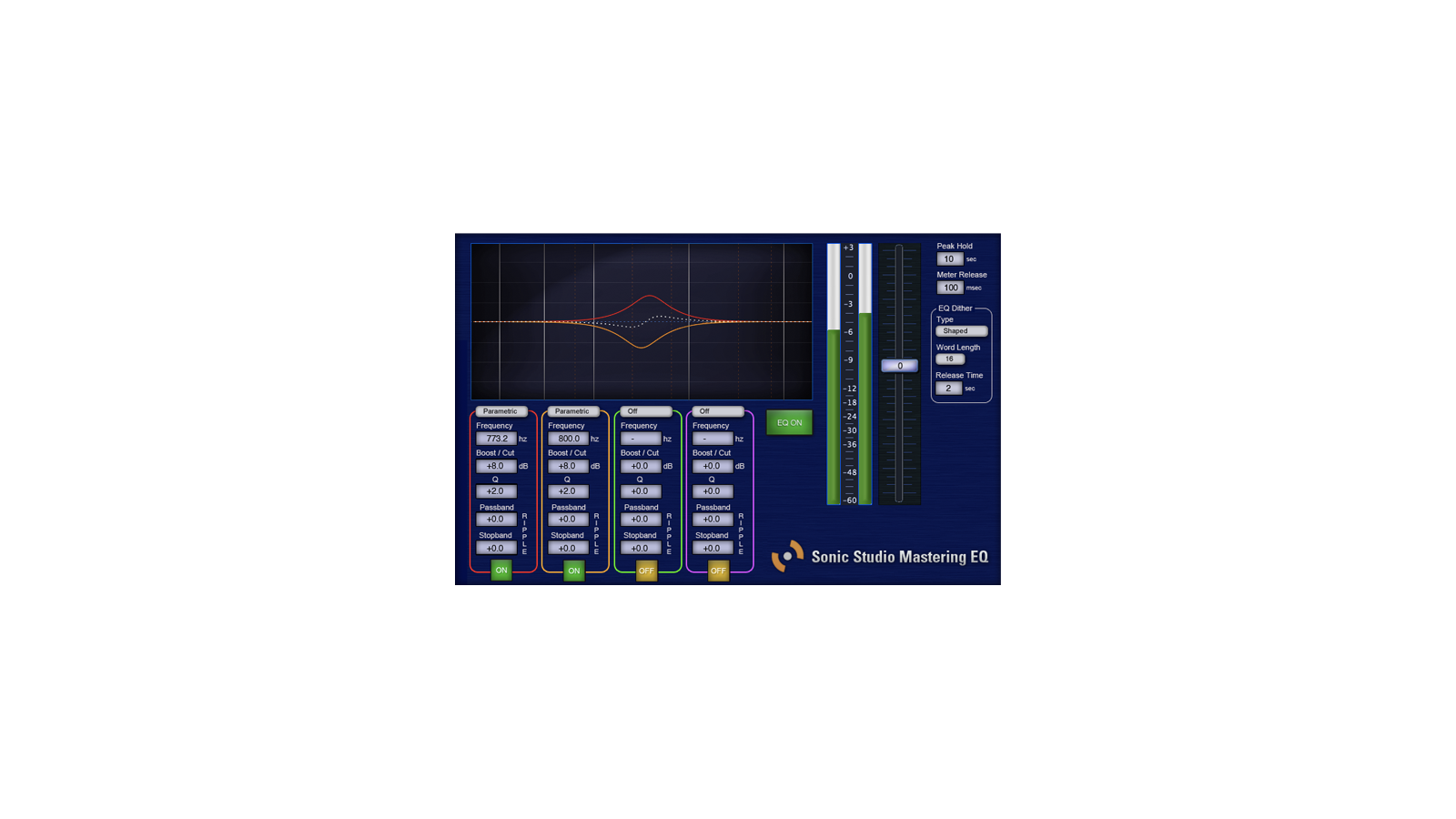 Sonic Mastering EQ