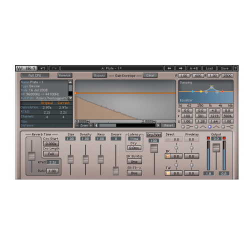 IR1 Convolution Reverb