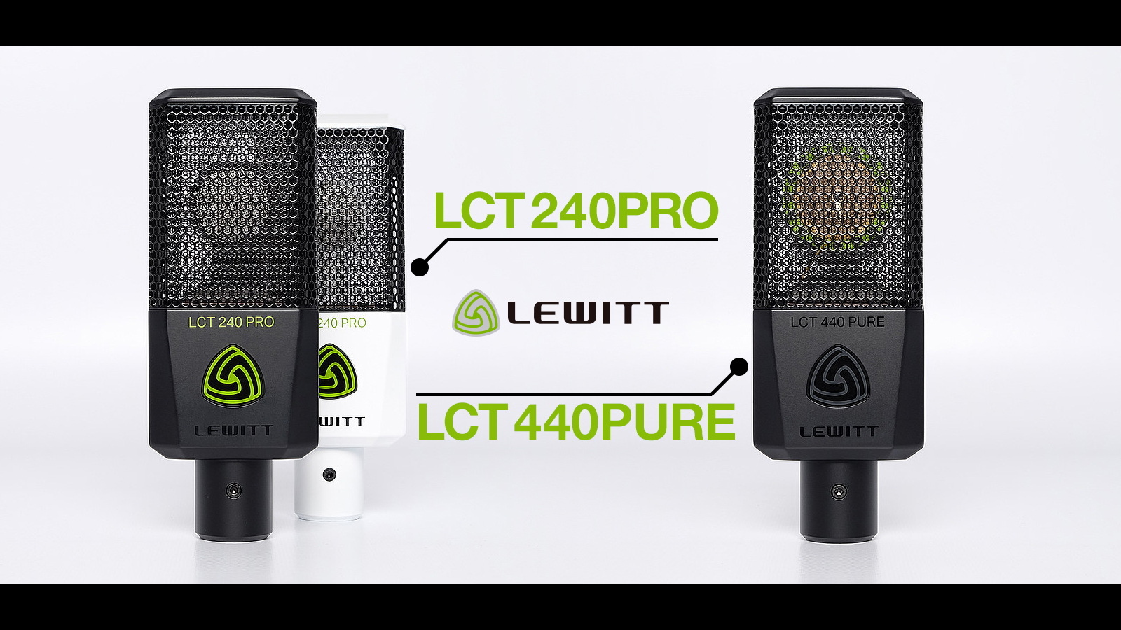 Lewitt LCT 240PRO / LCT 440PURE 新発売