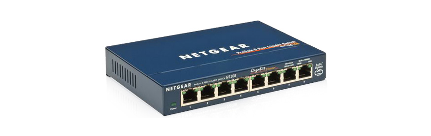 NETGEAR GS108 V4 8-Port Switch