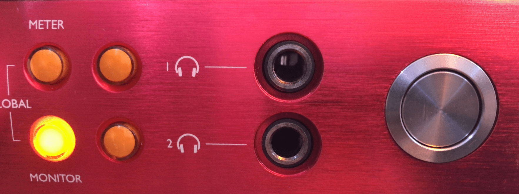 Focusrite Red Range ミニブログ by 田辺恵二 Vol.1-4 : ヘッドフォン端子