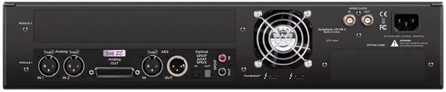 Apogee Symphony I/O Mk II 2×6 Special Edition Apogee Symphony I/O Mk II 2×6 Special Edition