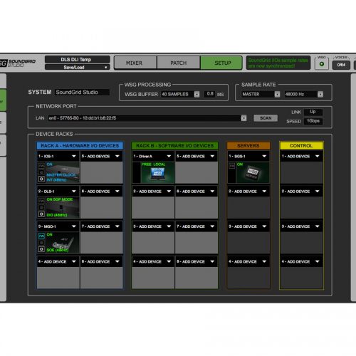 SoundGrid Studio Applicaton