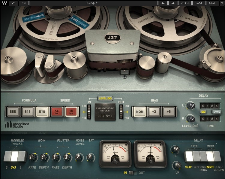 Waves Abbey Road J37 Tape