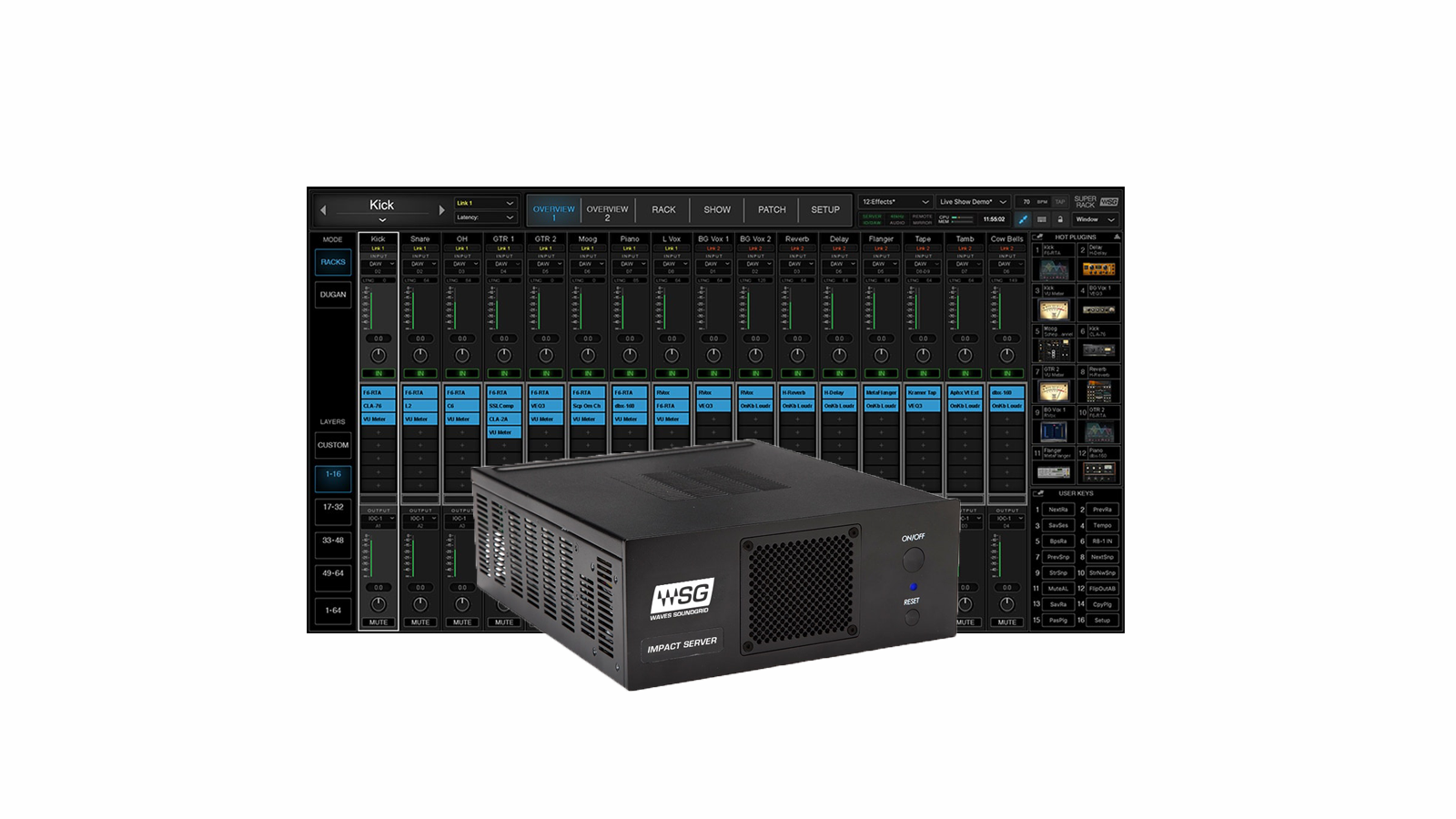 SuperRack Impact Server Combo