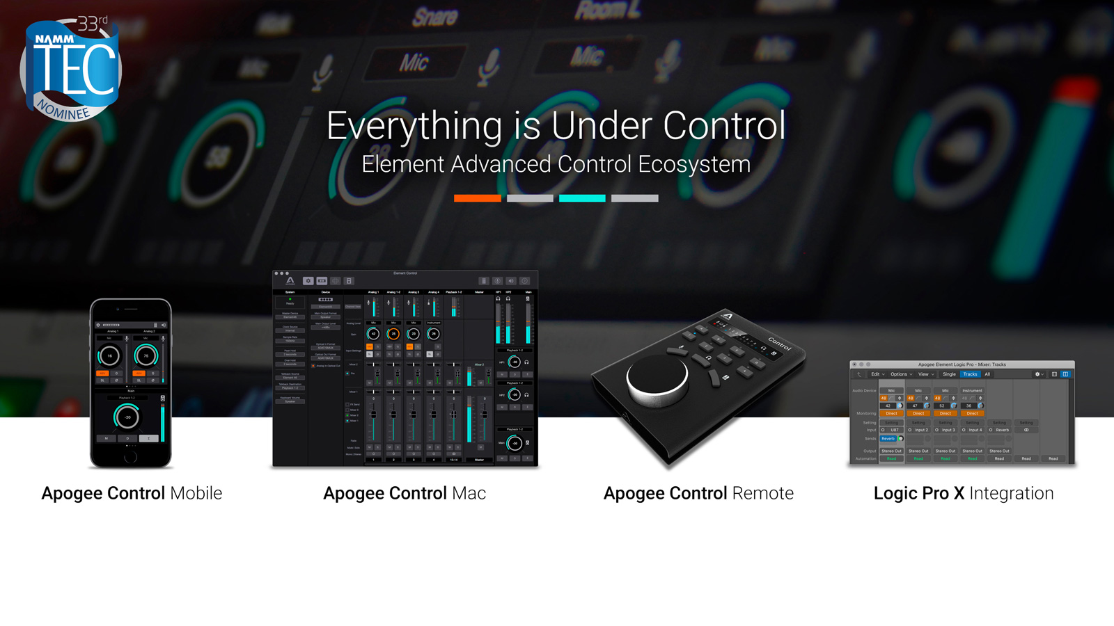 Apogee Control 2ソフトウェア
