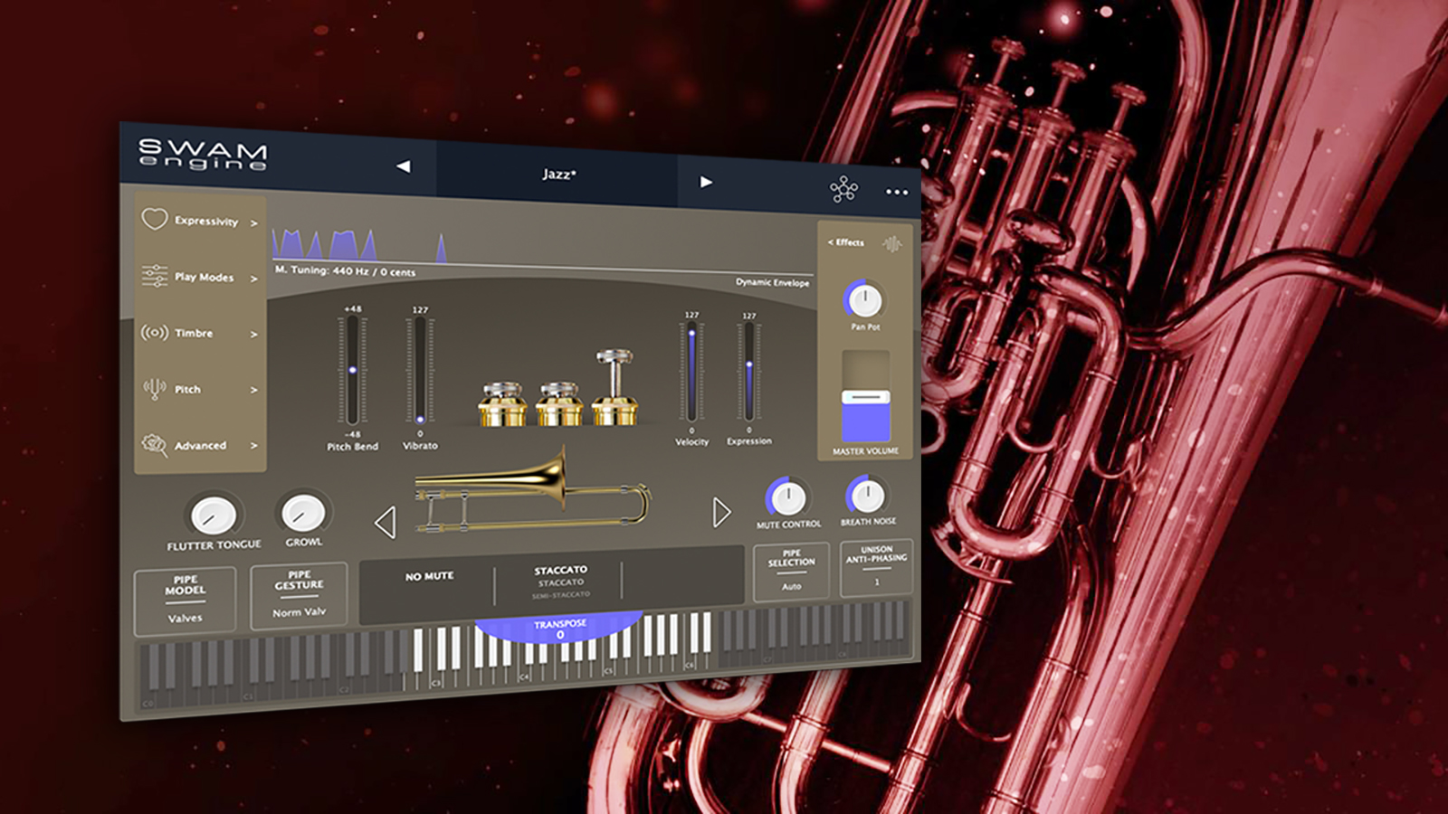 Audio Modeling SWAM インストゥルメントブログ by 田辺恵二 Vol.1「簡単にリアルに」