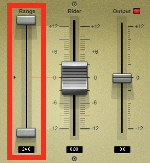 Bass rider Rangeフェーダー