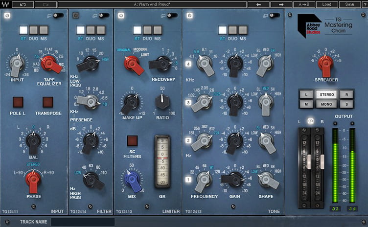 abbey road tg mastering chain