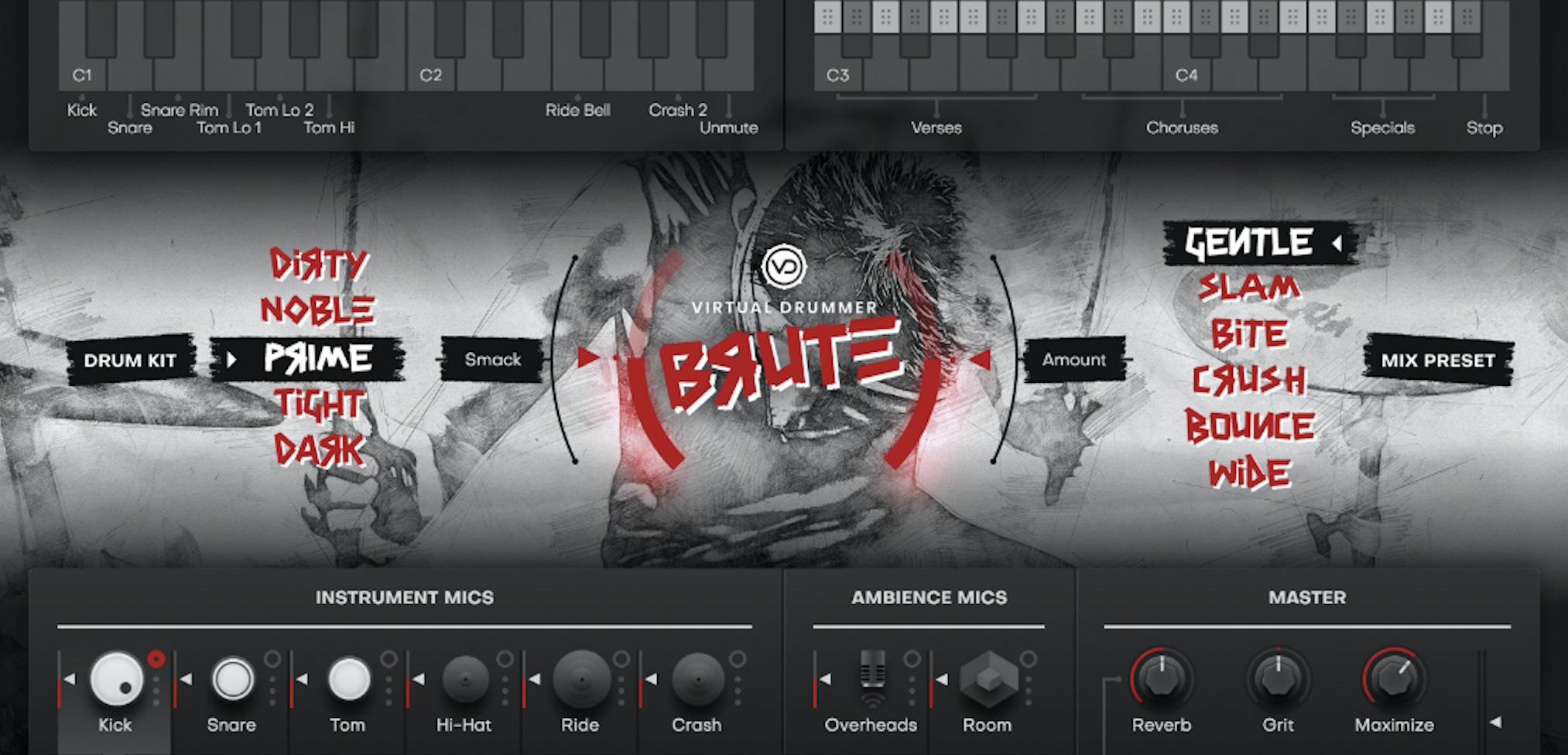 VIRTUAL DRUMMER BRUTE