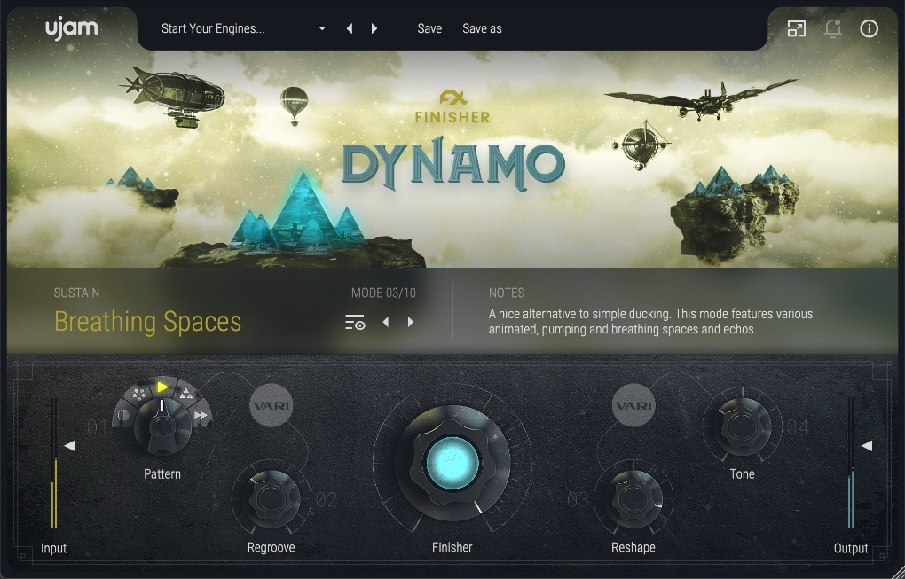 UJAM新製品Finisher DYNAMO発表