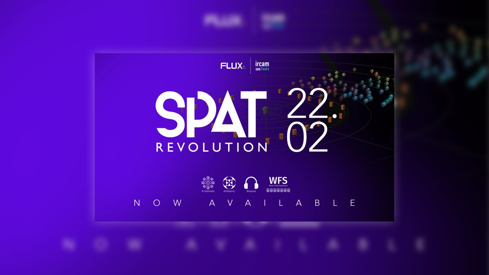 SPAT Revolution 22.02 リリース、アドオンでWFS（波面合成）に対応