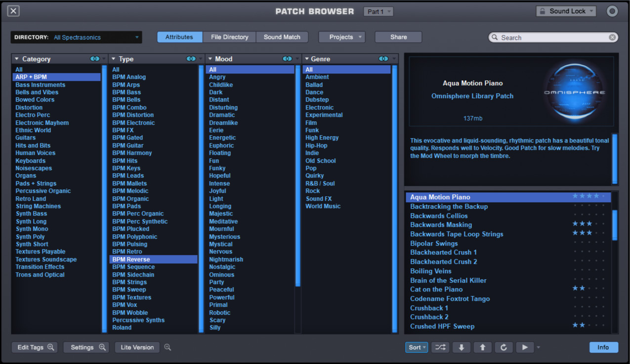 Omnisphere2の制作Tips