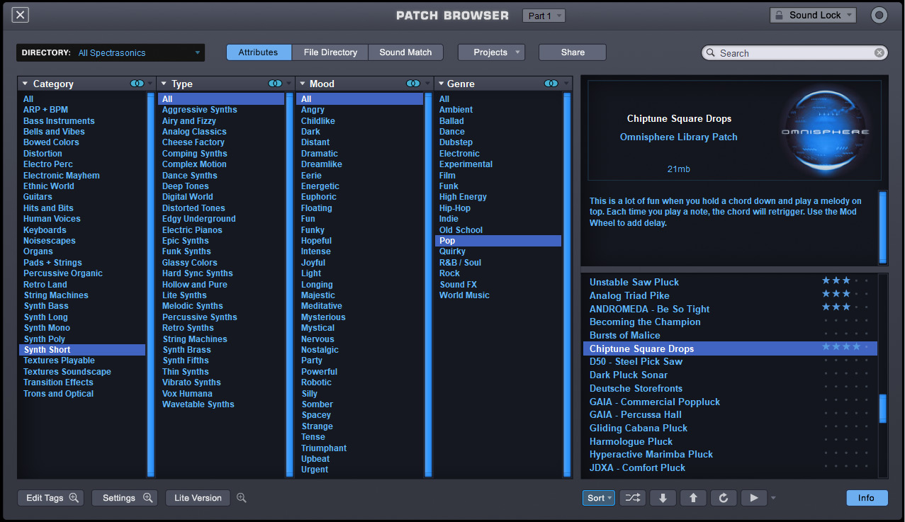 Omnisphere2の制作Tips