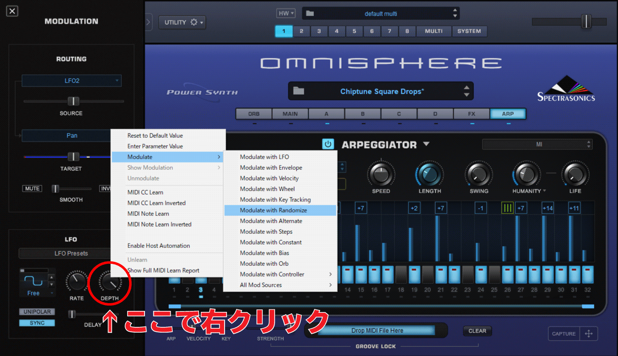 Omnisphere2の制作Tips