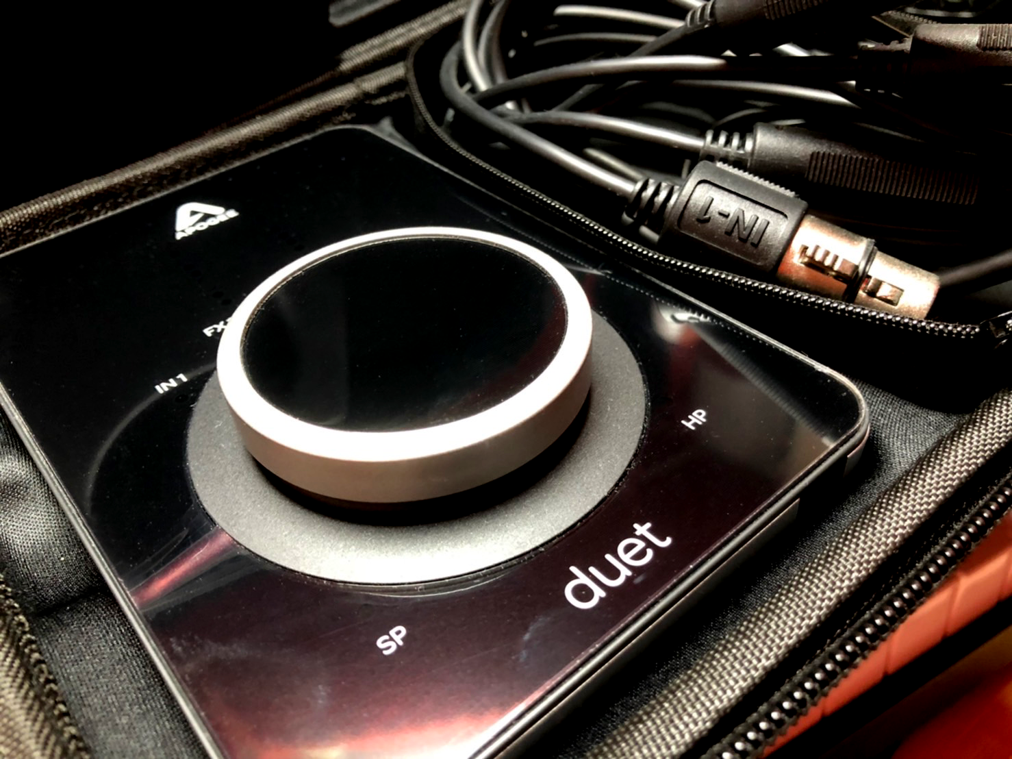 ノブの質感の高さはDuet3の特徴のひとつ