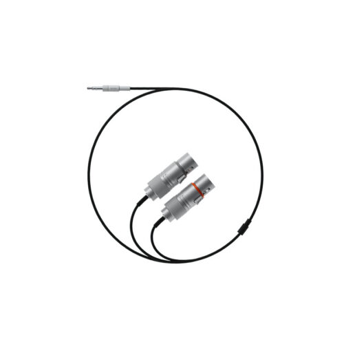 field audio cable 3.5mm to 2 x XLR (socket)