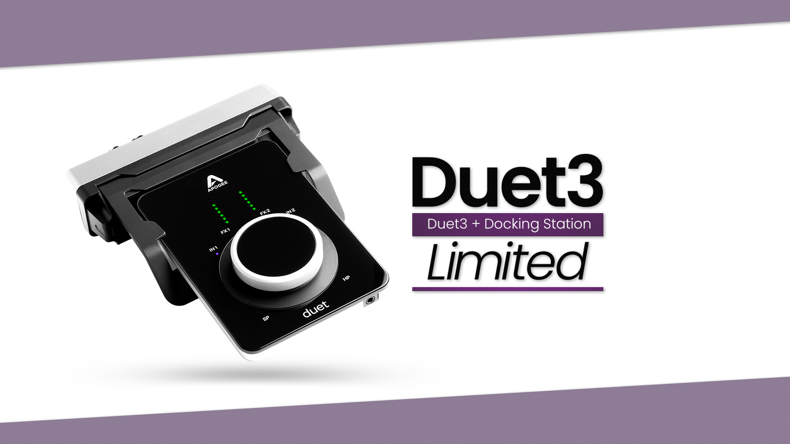 スタジオでの利便性を進化させる Duet 3 & Dock Station 数量限定バンドル！