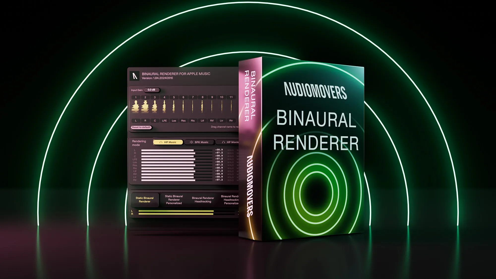 Binaural Renderer for Apple Music