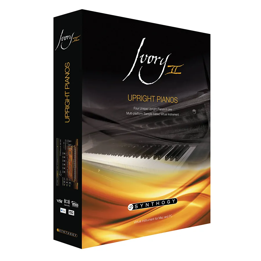 Ivory II Upright Pianos (Download)