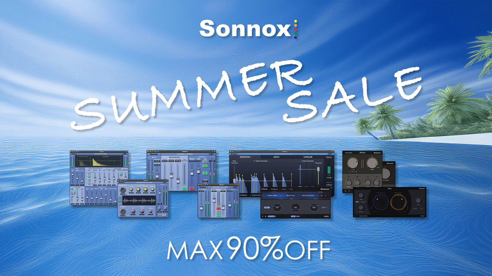 最大90%OFF！Sonnox Summer Sale 2025