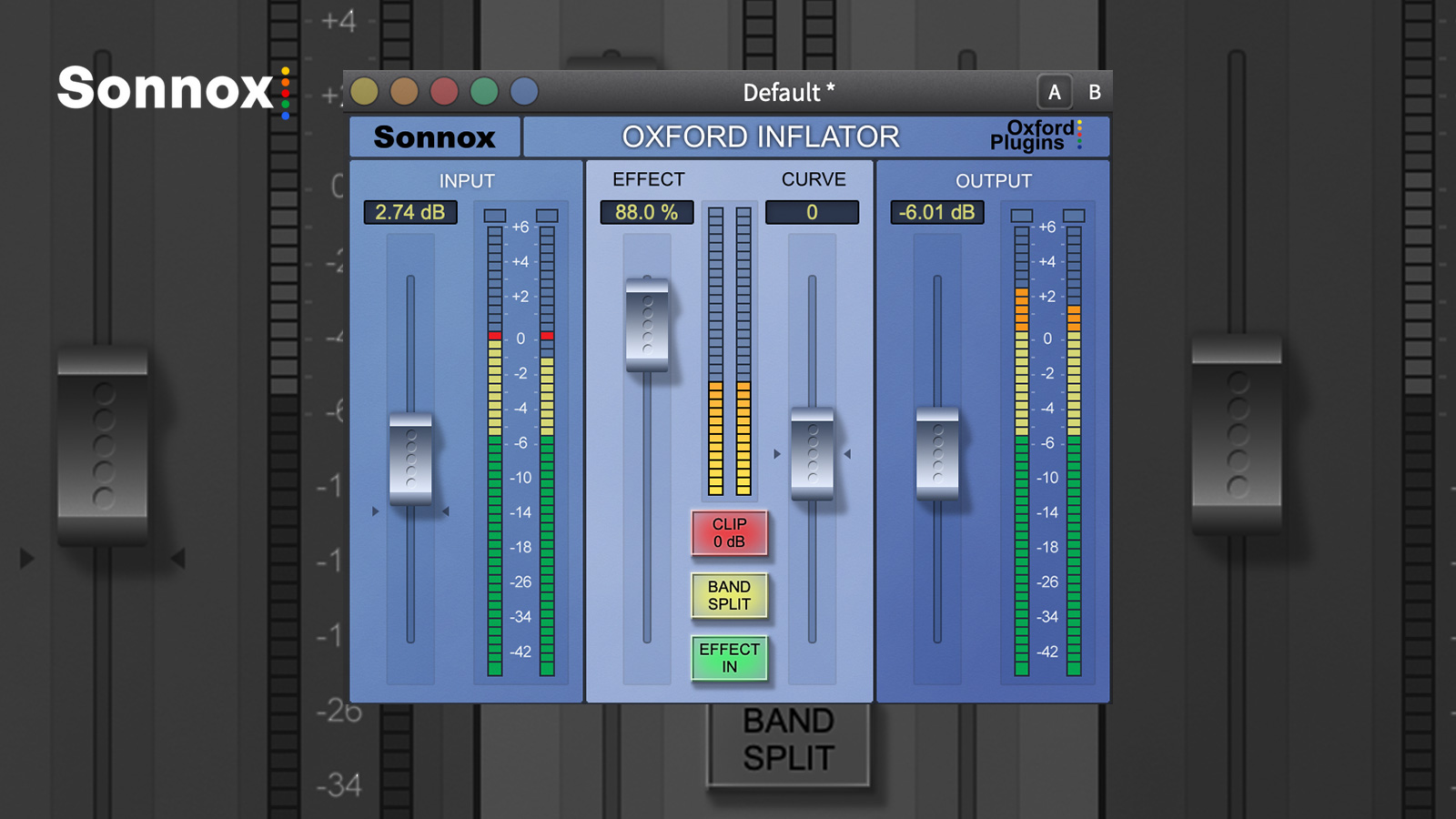 0db超えの仮想ヘッドルームで、コンプ感からの卒業 — Sonnox Oxford Inflator