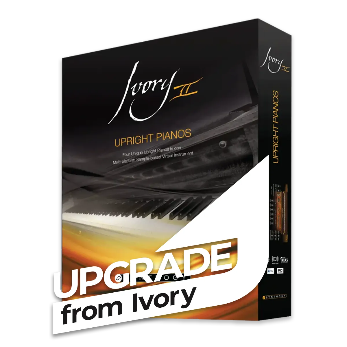 Ivory II Upright Pianos Upgrade (Download)