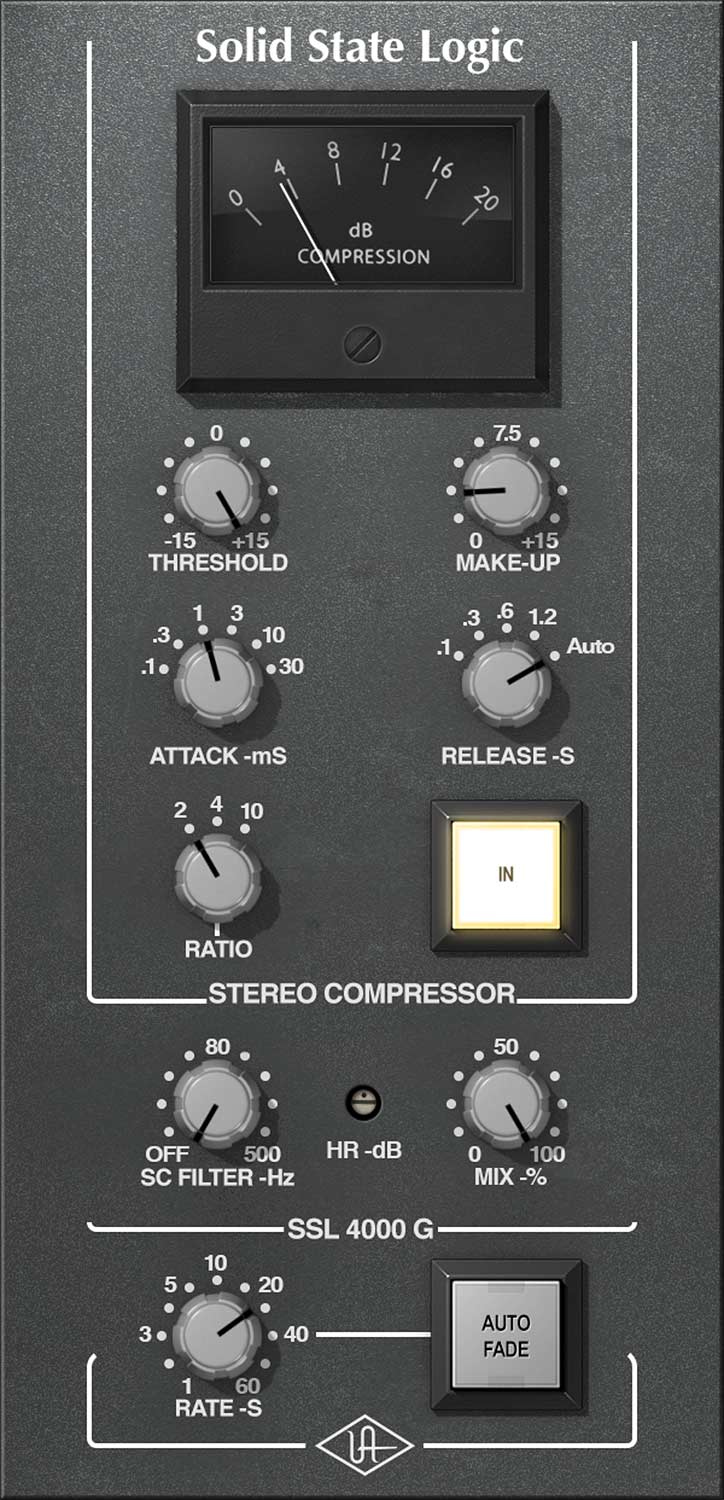 SSL 4000 G Bus Compressor 画像