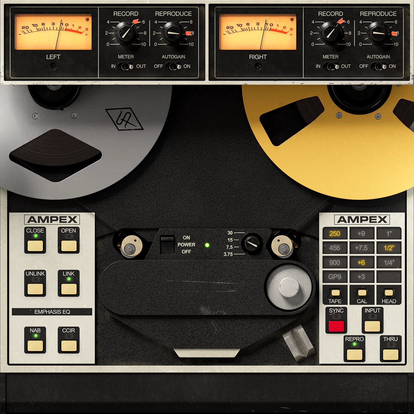Ampex ATR-102 Mastering Tape Recorder 画像