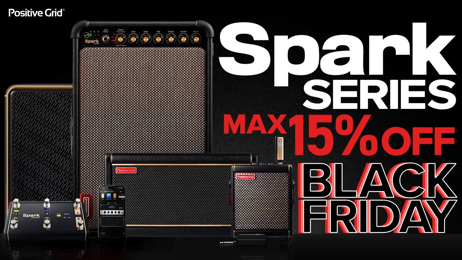 Positive Grid Hardware Black Friday 2025