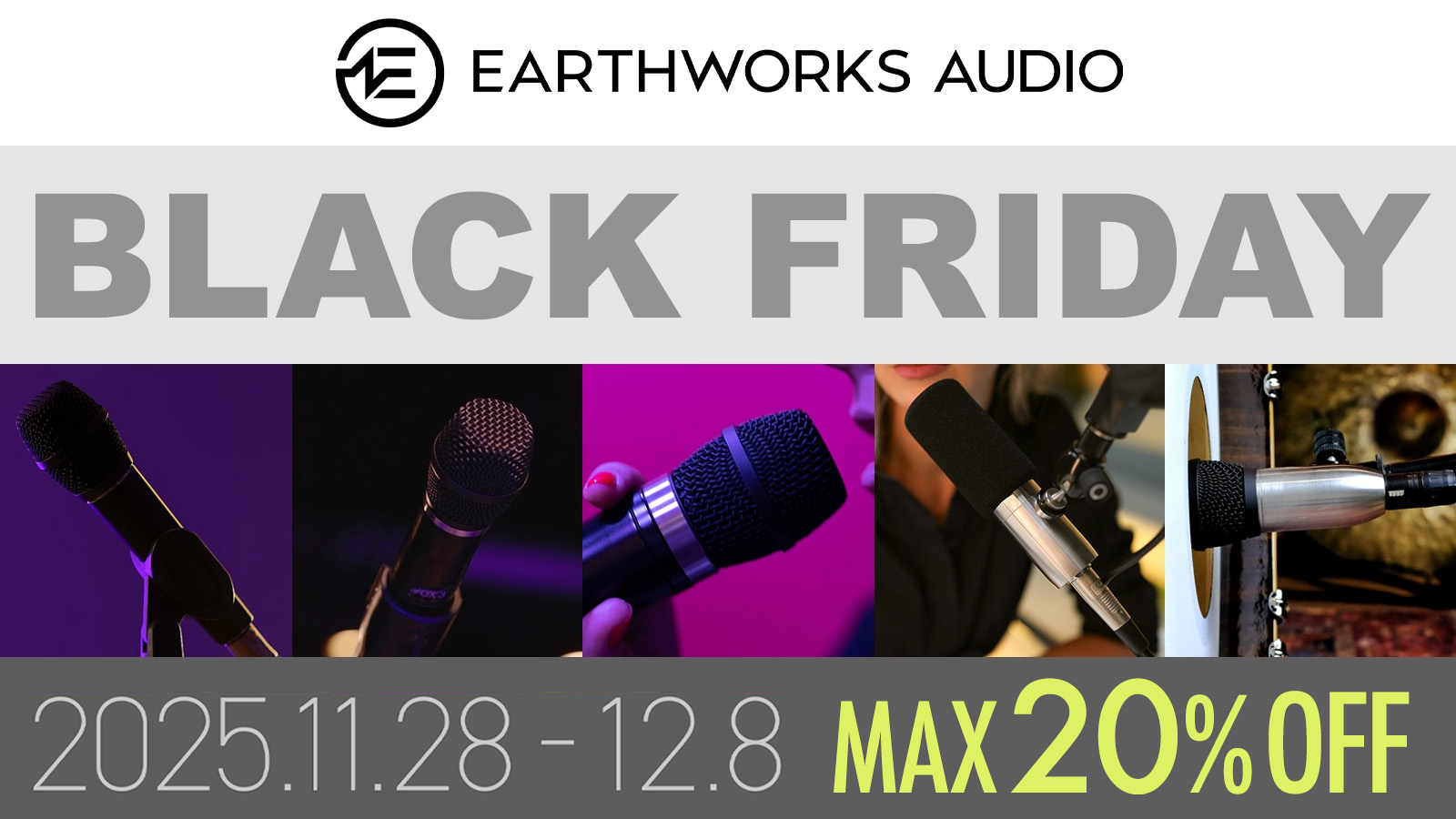 Earthworks Black Friday 2025
