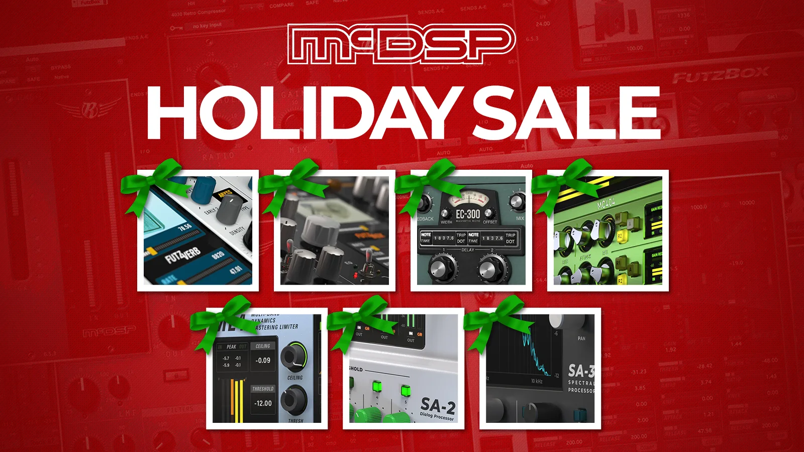 McDSP Holiday SALE
