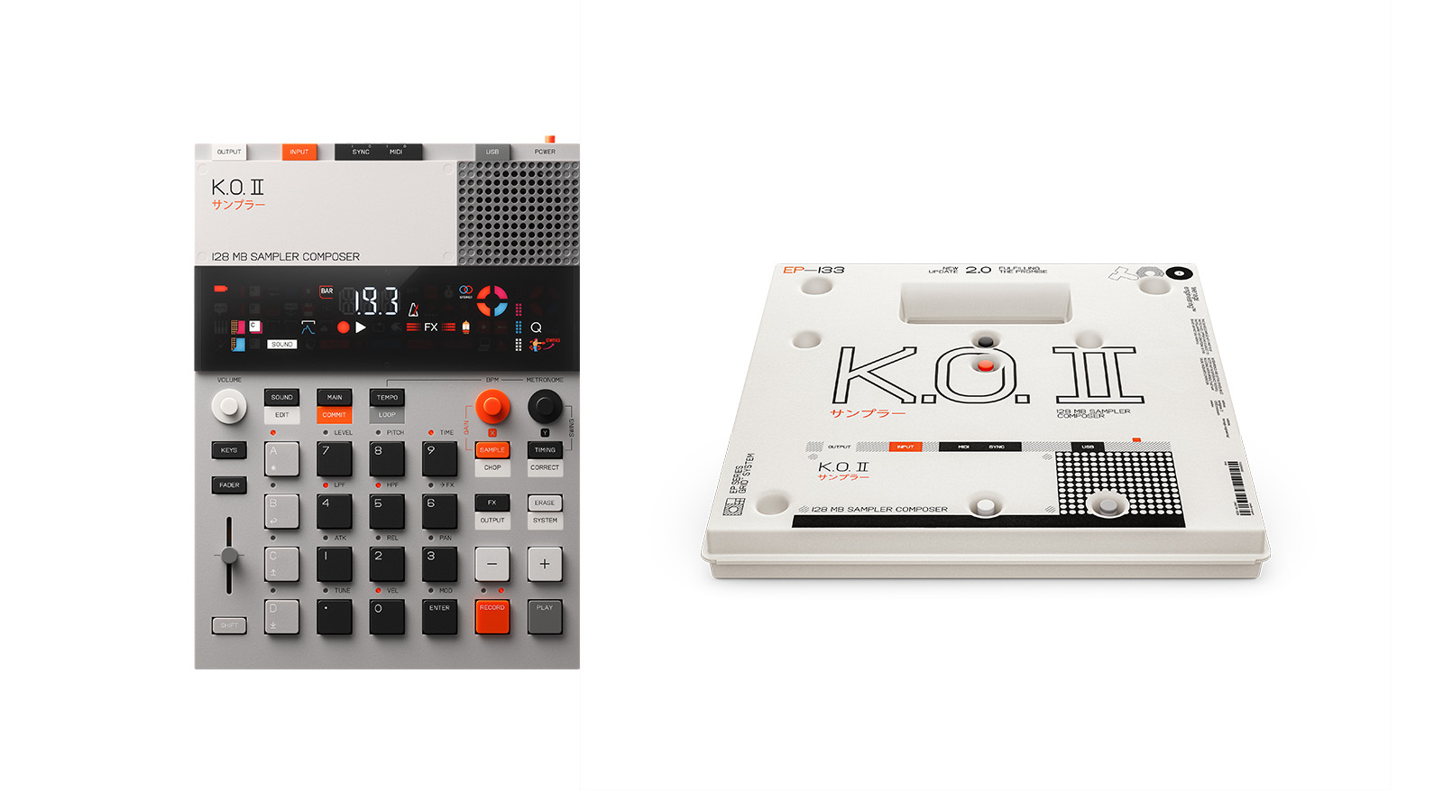 EP-133 K.O.II 128MB発売 2/28までイントロプライス！