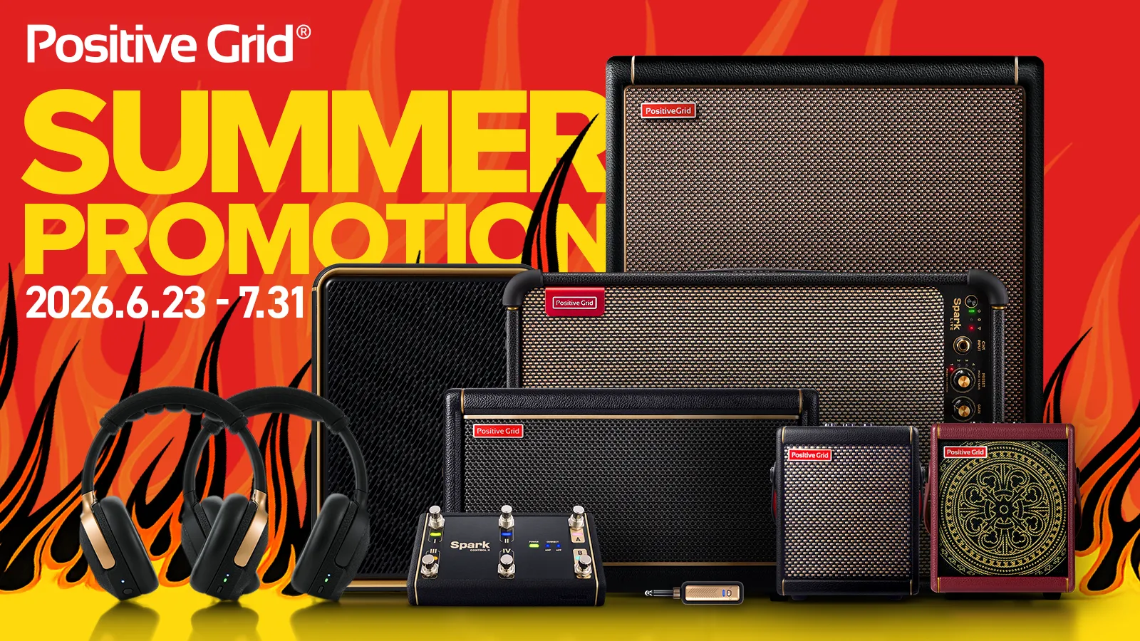 Positive Grid Summer Promotion