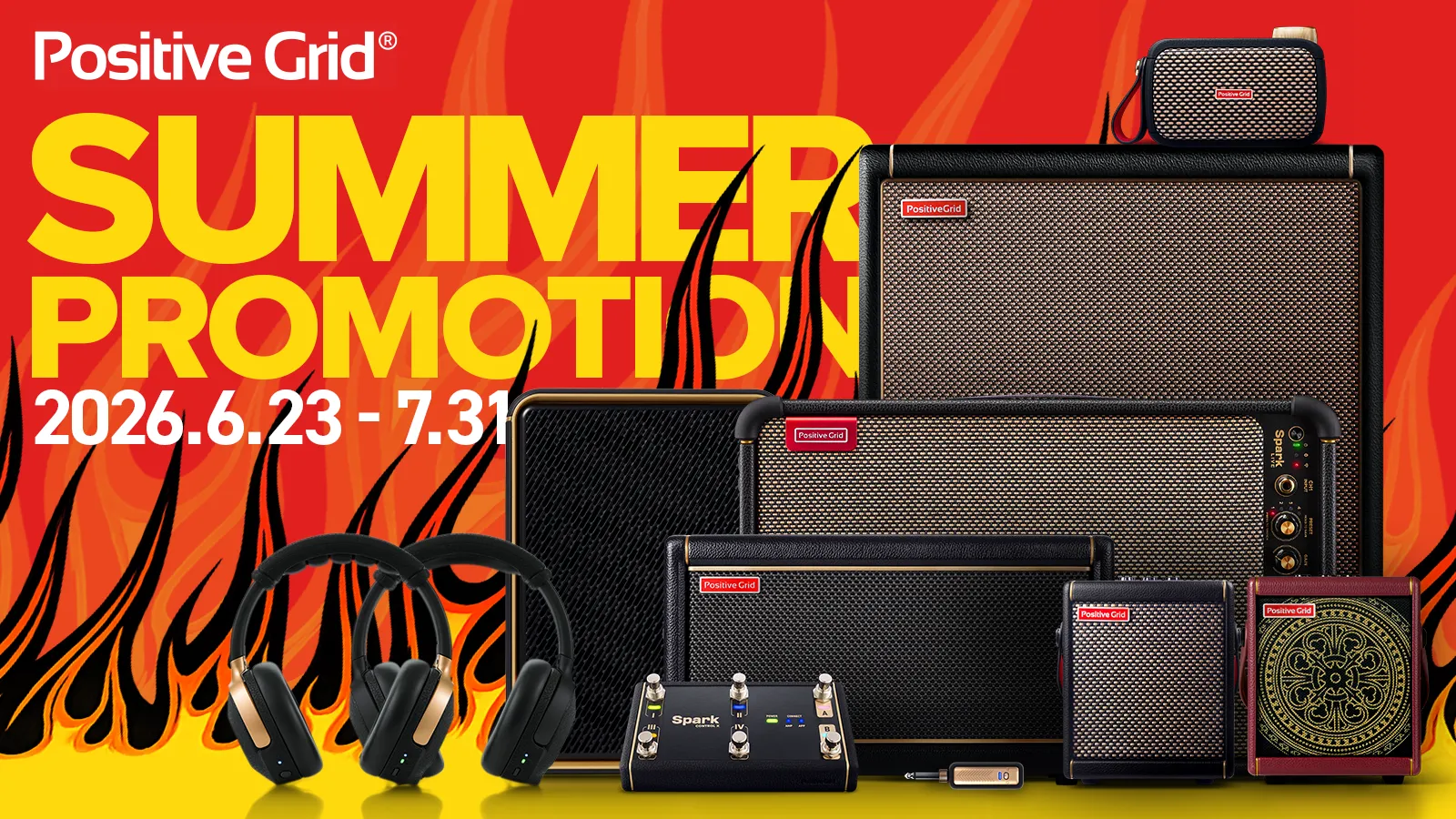 Positive Grid Summer Promotion