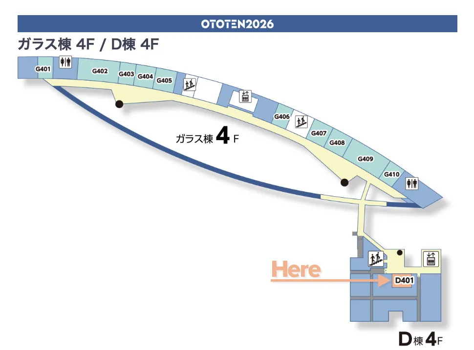 OTOTEN 2026 : Booth# D401