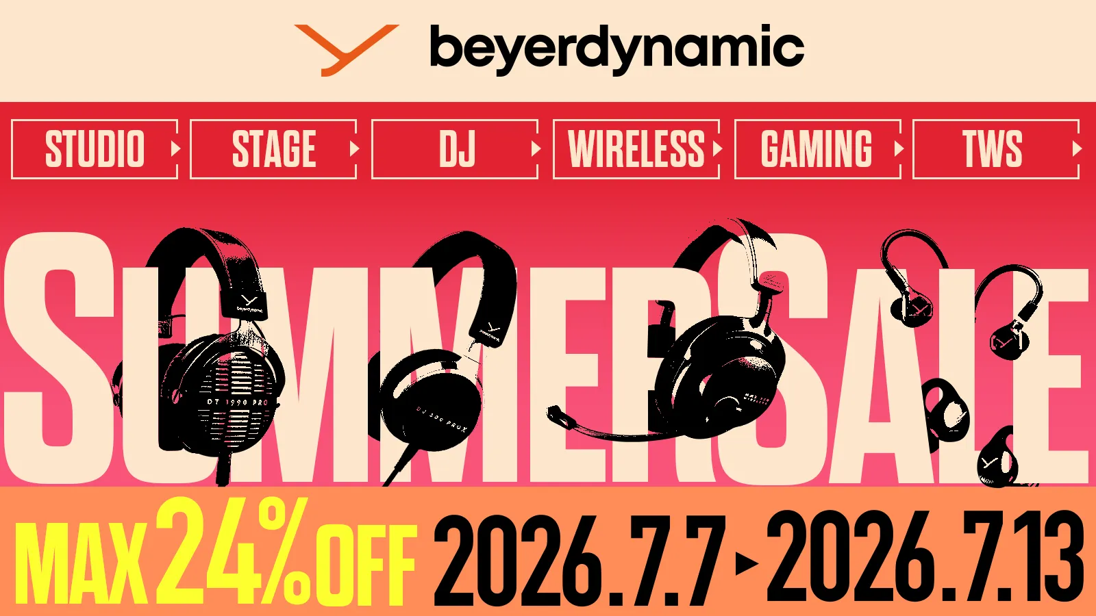 beyerdynamic Summer Sale 2026