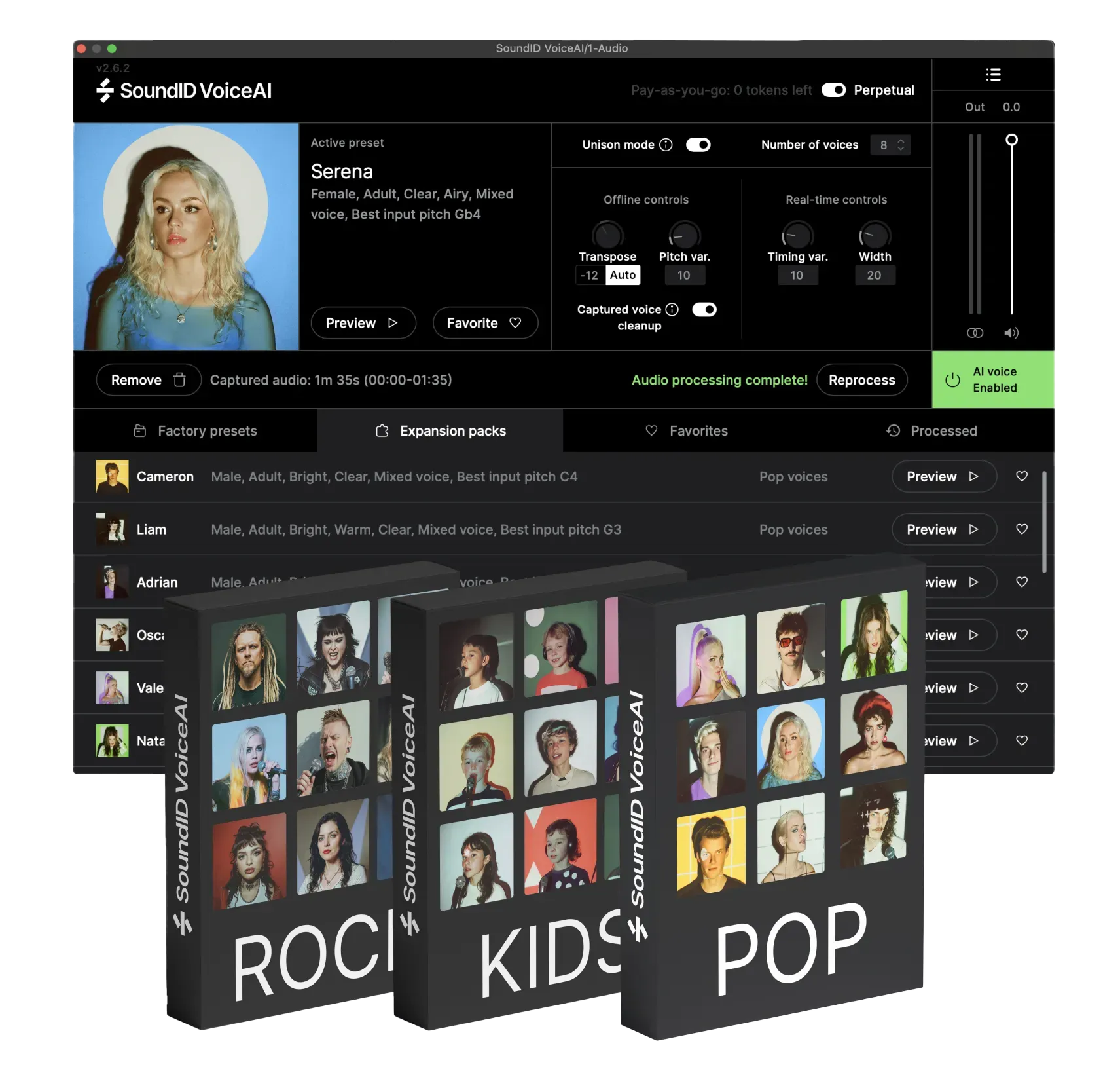 SoundID VoiceAI Perpetual License & Expansion Pack Bundle